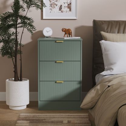 Bliss 3 Drawer Bedside