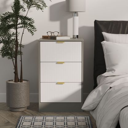 Bliss 3 Drawer Bedside