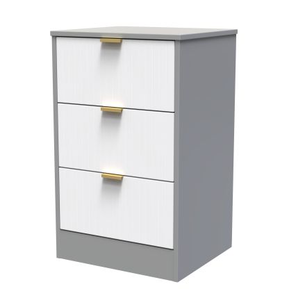 Bliss 3 Drawer Bedside