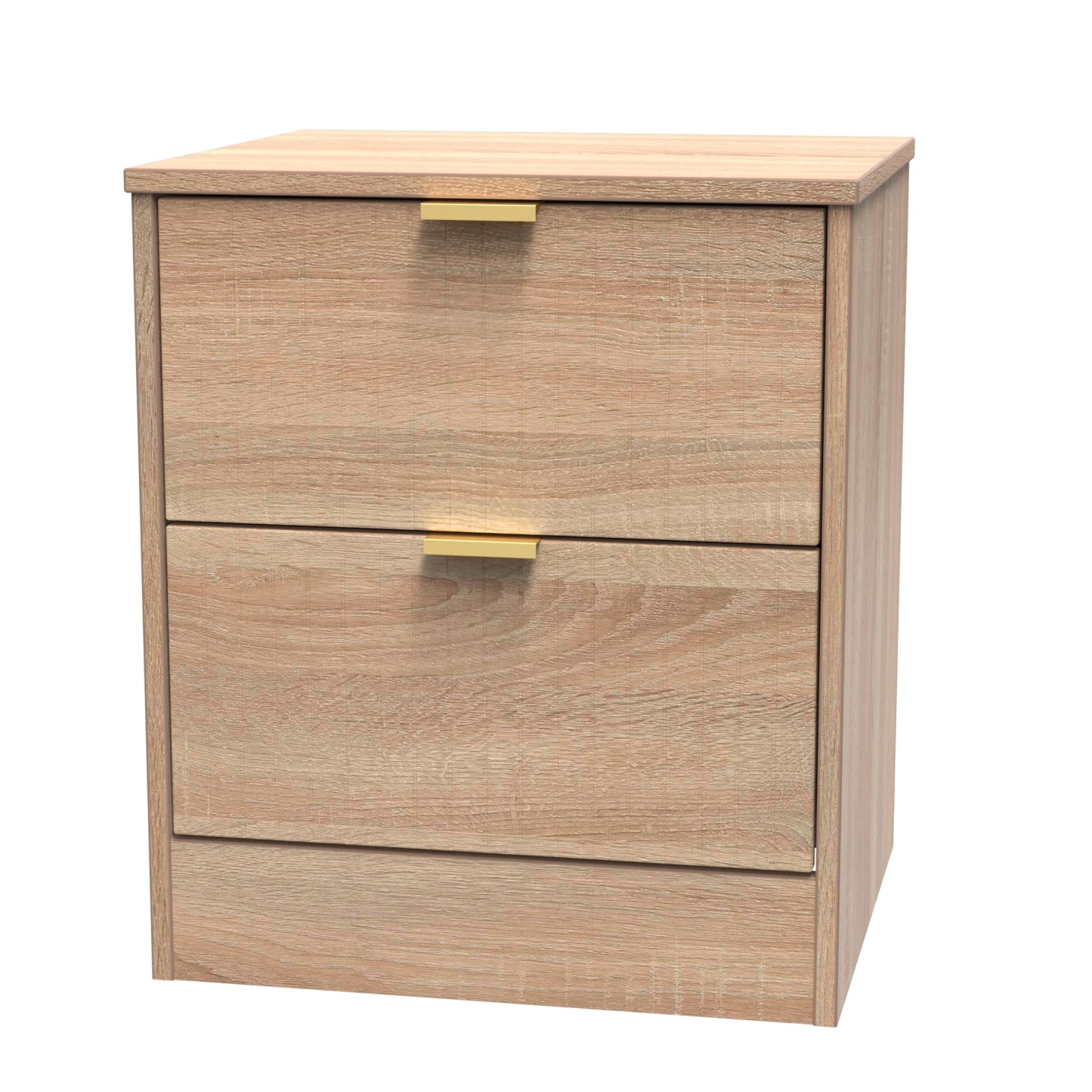 Bliss 2 Drawer Bedside