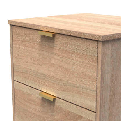 Bliss 2 Drawer Bedside