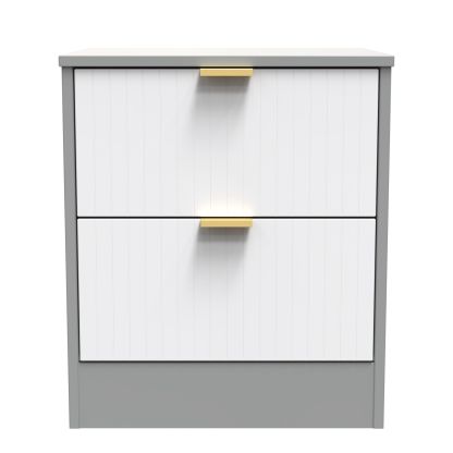 Bliss 2 Drawer Bedside