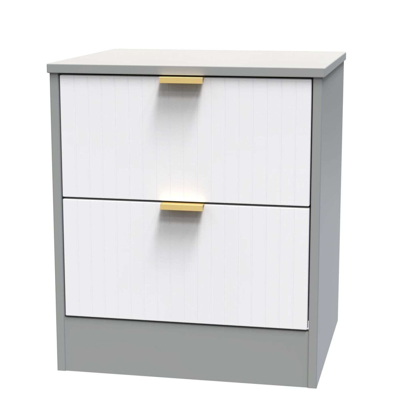 Bliss 2 Drawer Bedside
