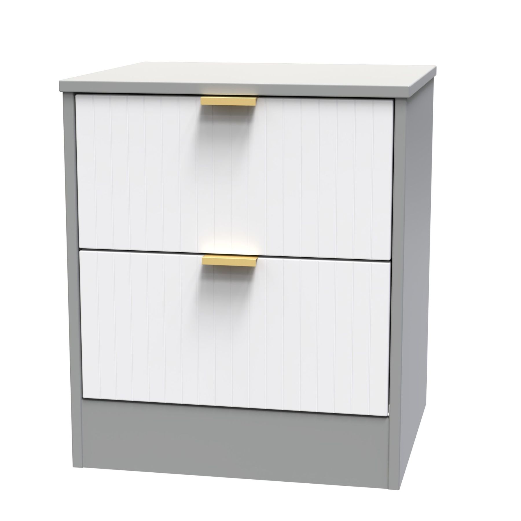 Bliss 2 Drawer Bedside