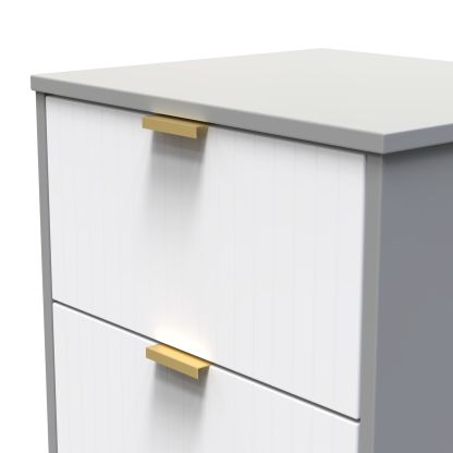 Bliss 2 Drawer Bedside