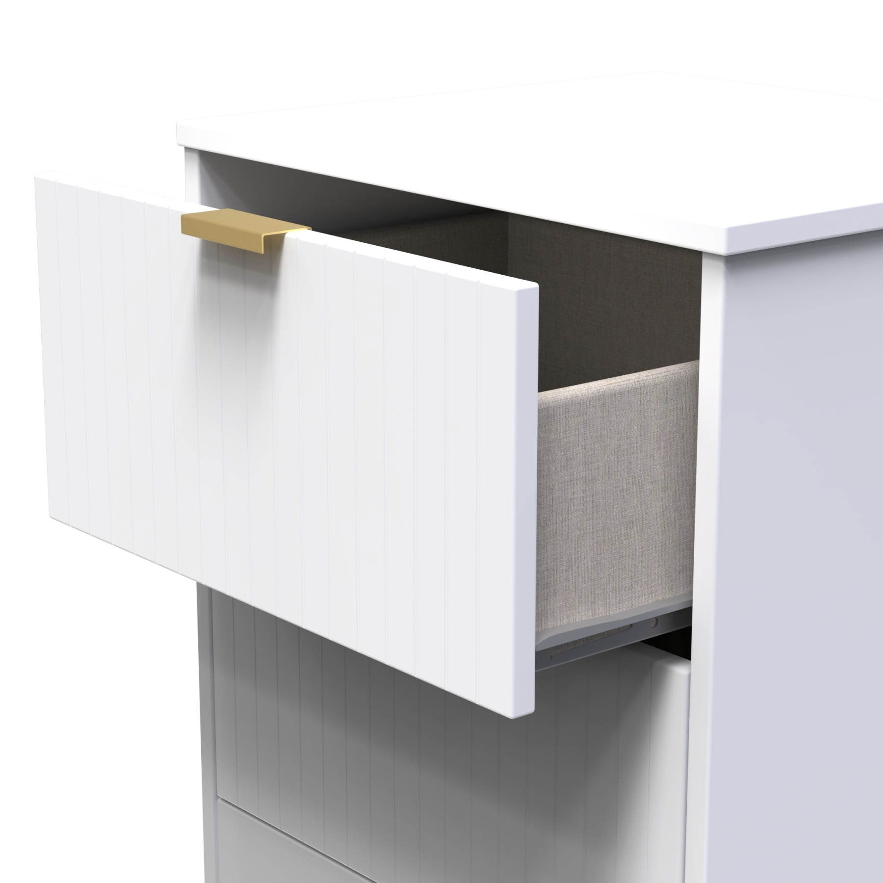 Bliss 2 Drawer Bedside