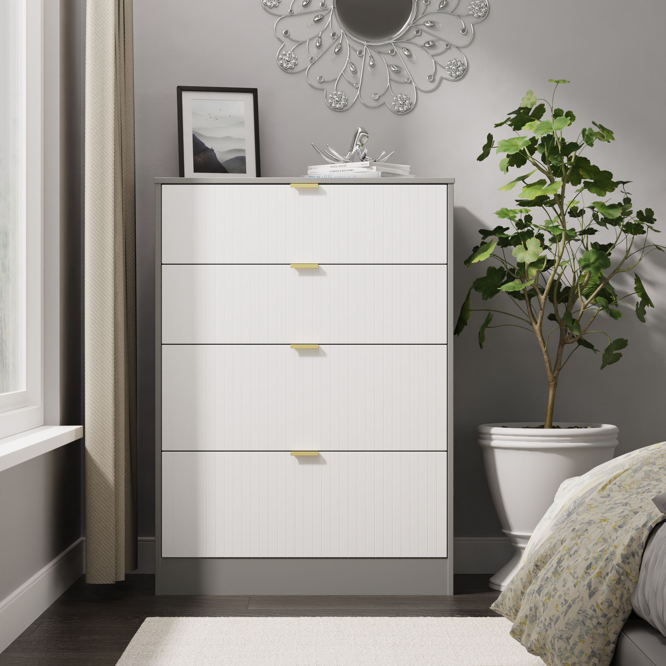 Bliss Deep 4 Drawer Chest