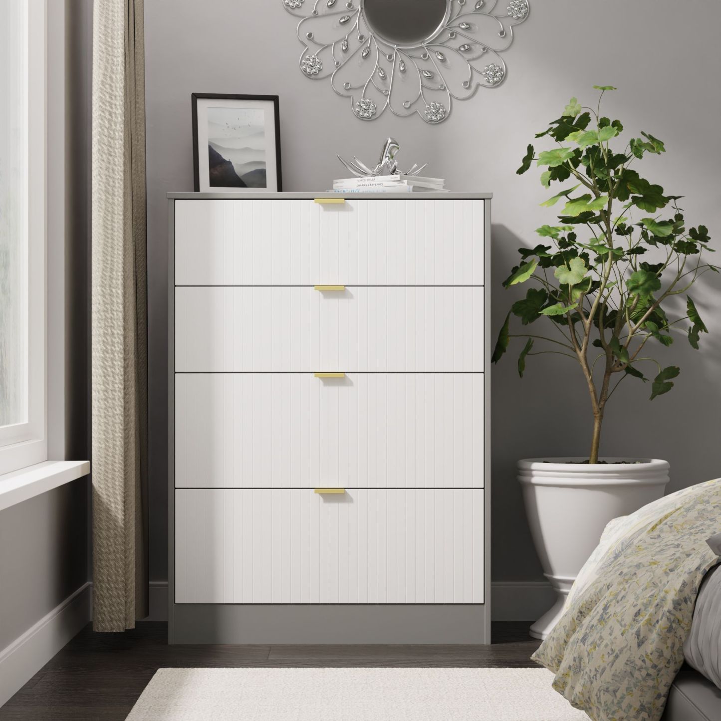 Bliss Deep 4 Drawer Chest