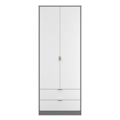 Bliss Mirrored Wardrobe