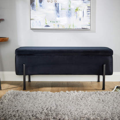 Oasis Velvet Ottoman