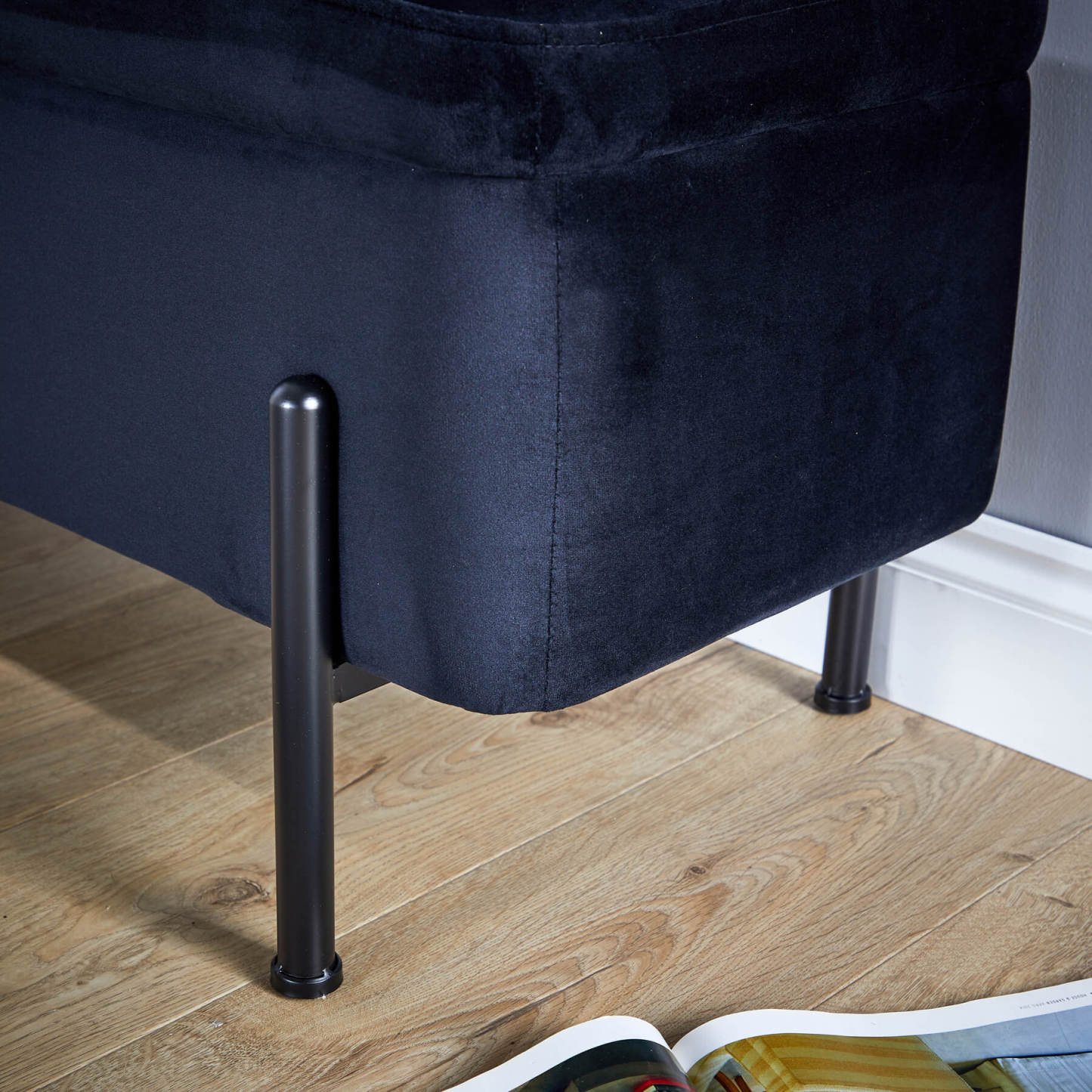 Oasis Velvet Ottoman