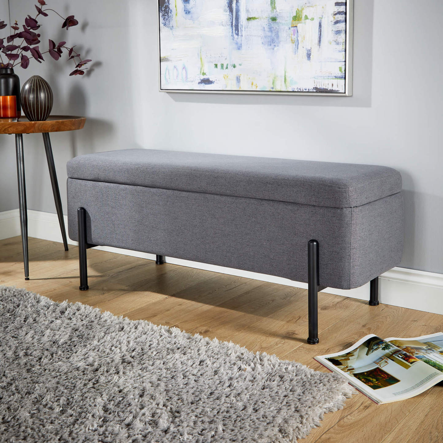 Oasis Velvet Ottoman