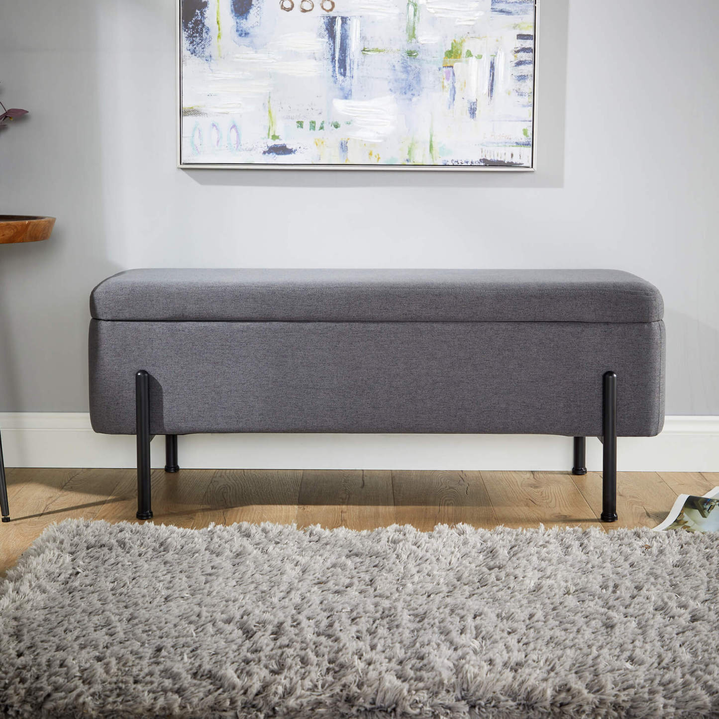 Oasis Velvet Ottoman