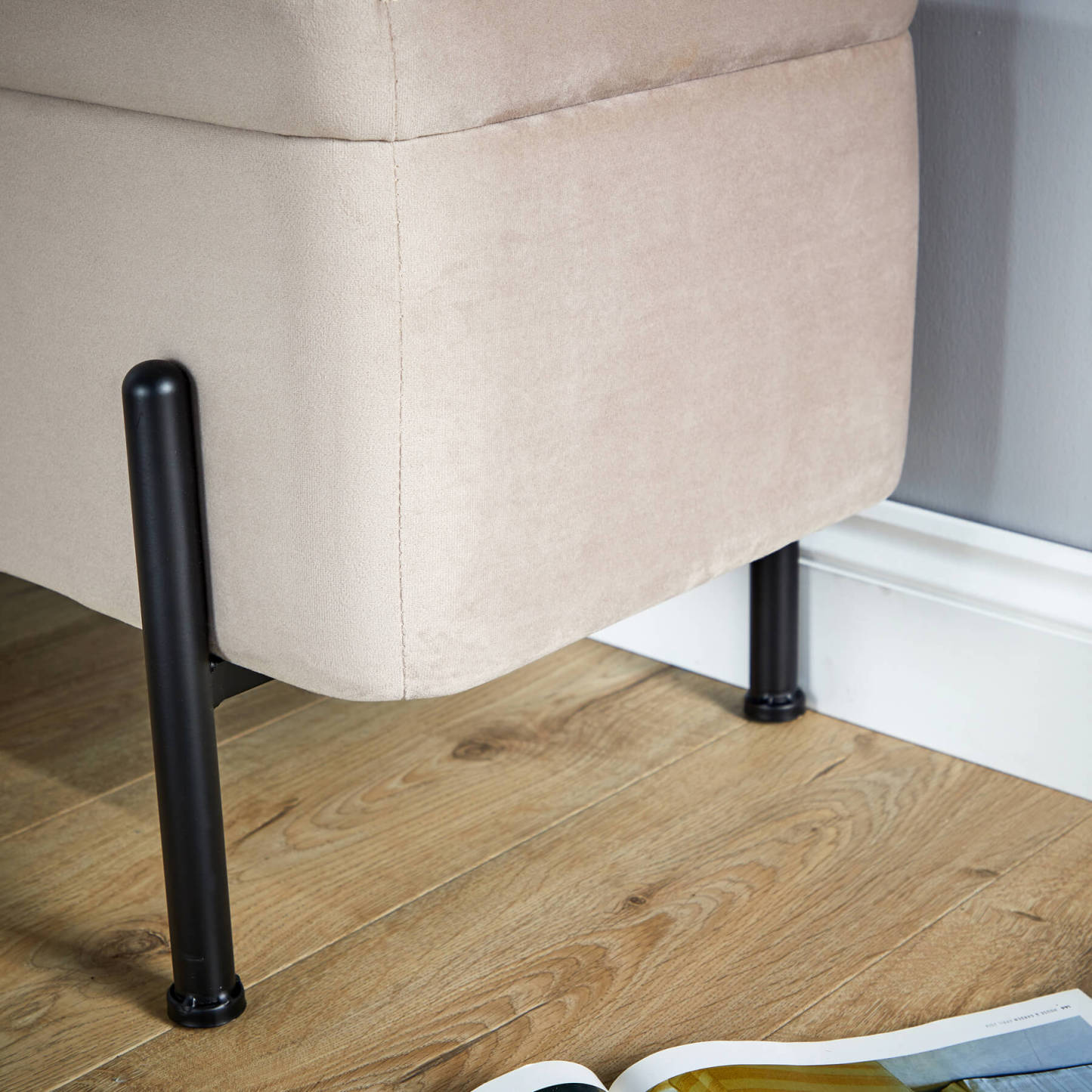 Oasis Velvet Ottoman