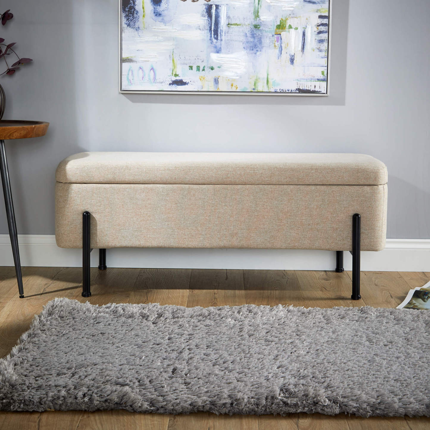 Oasis Velvet Ottoman