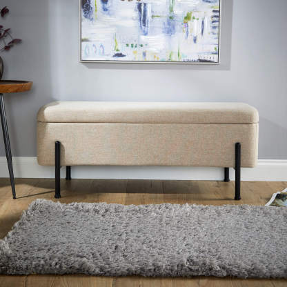 Oasis Velvet Ottoman