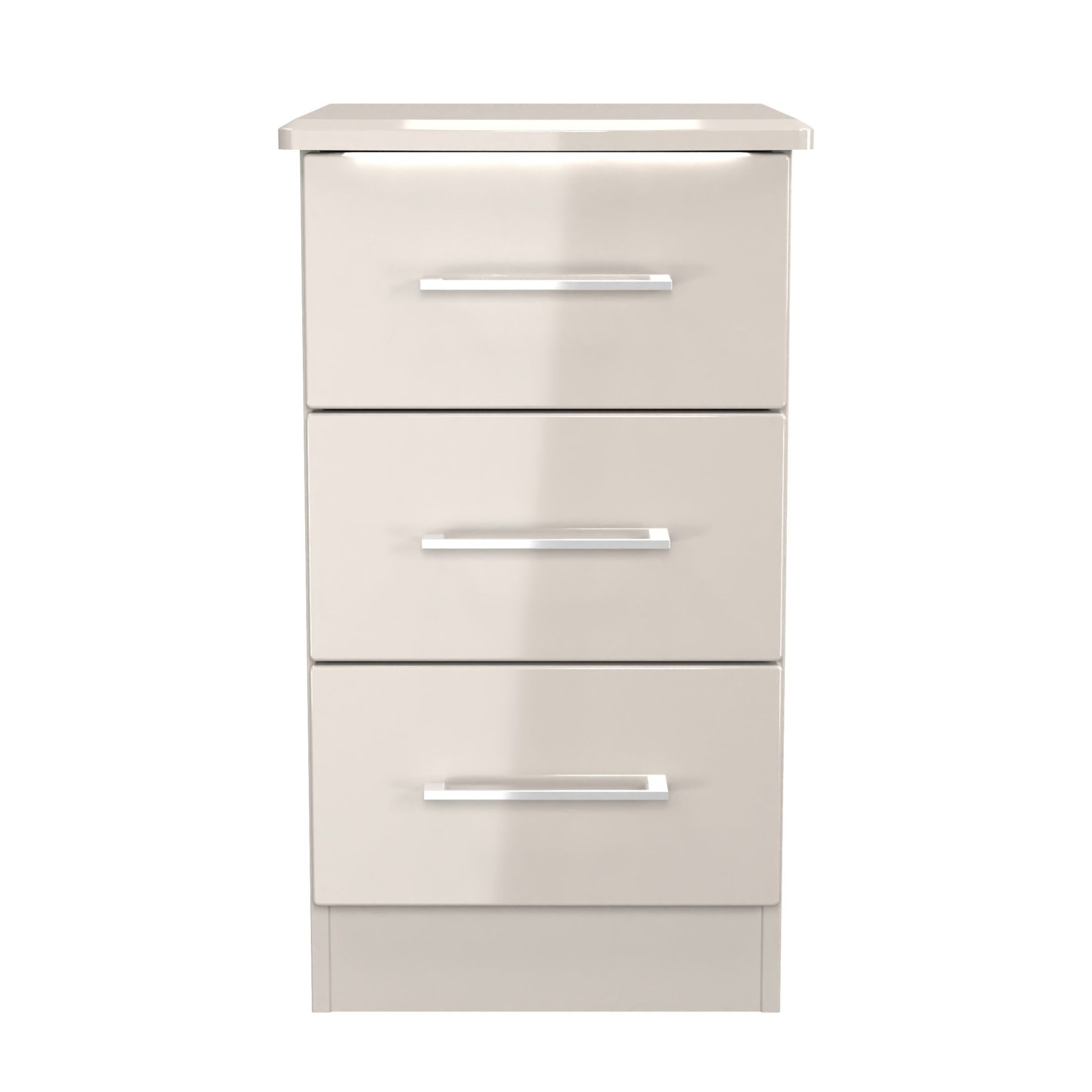 Palais 3 Drawer Bedside