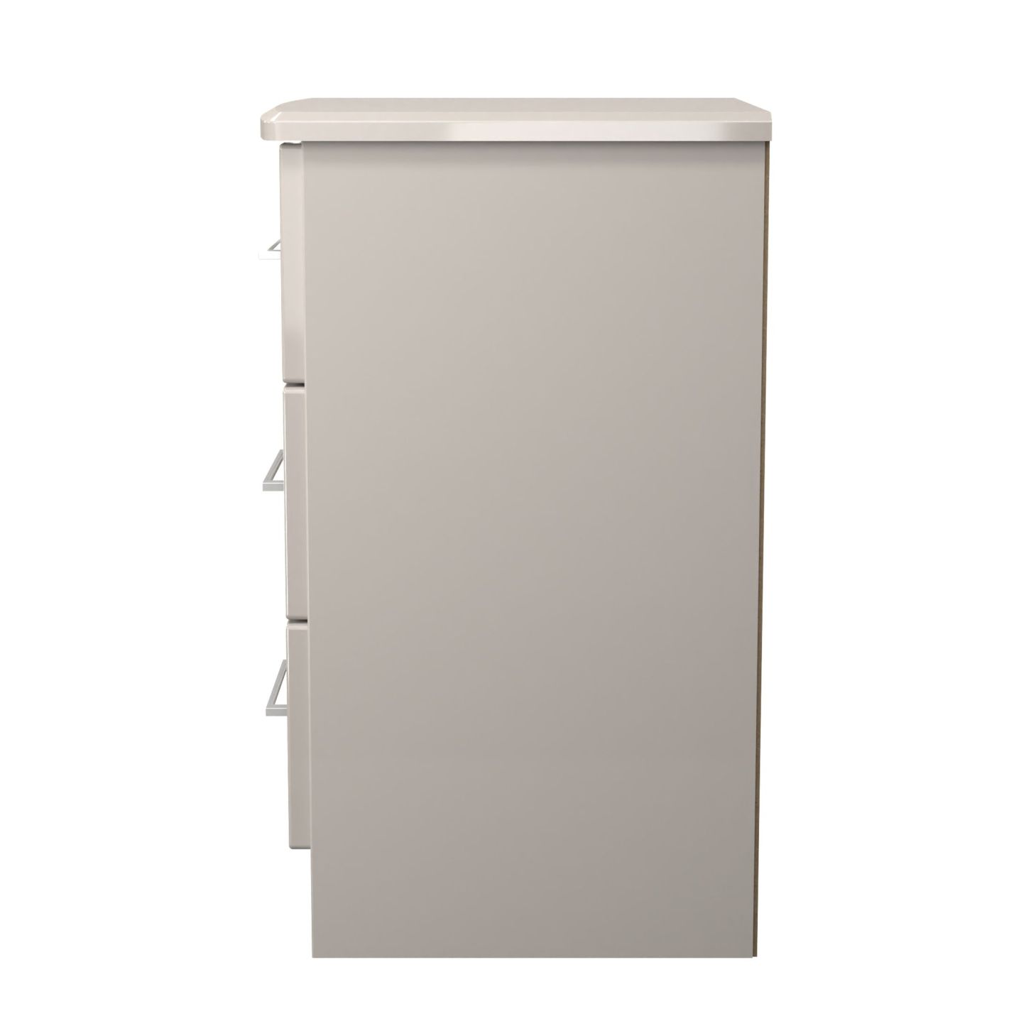 Palais 3 Drawer Bedside