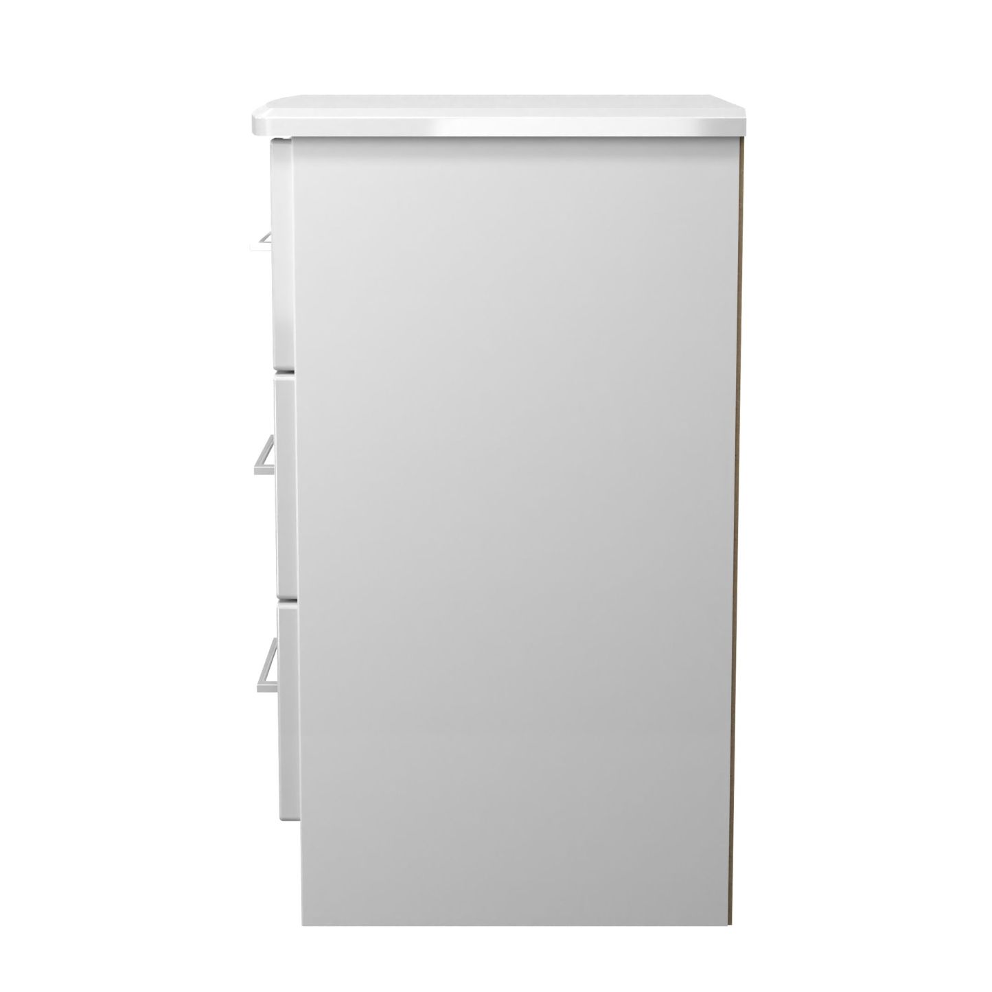 Palais 3 Drawer Bedside