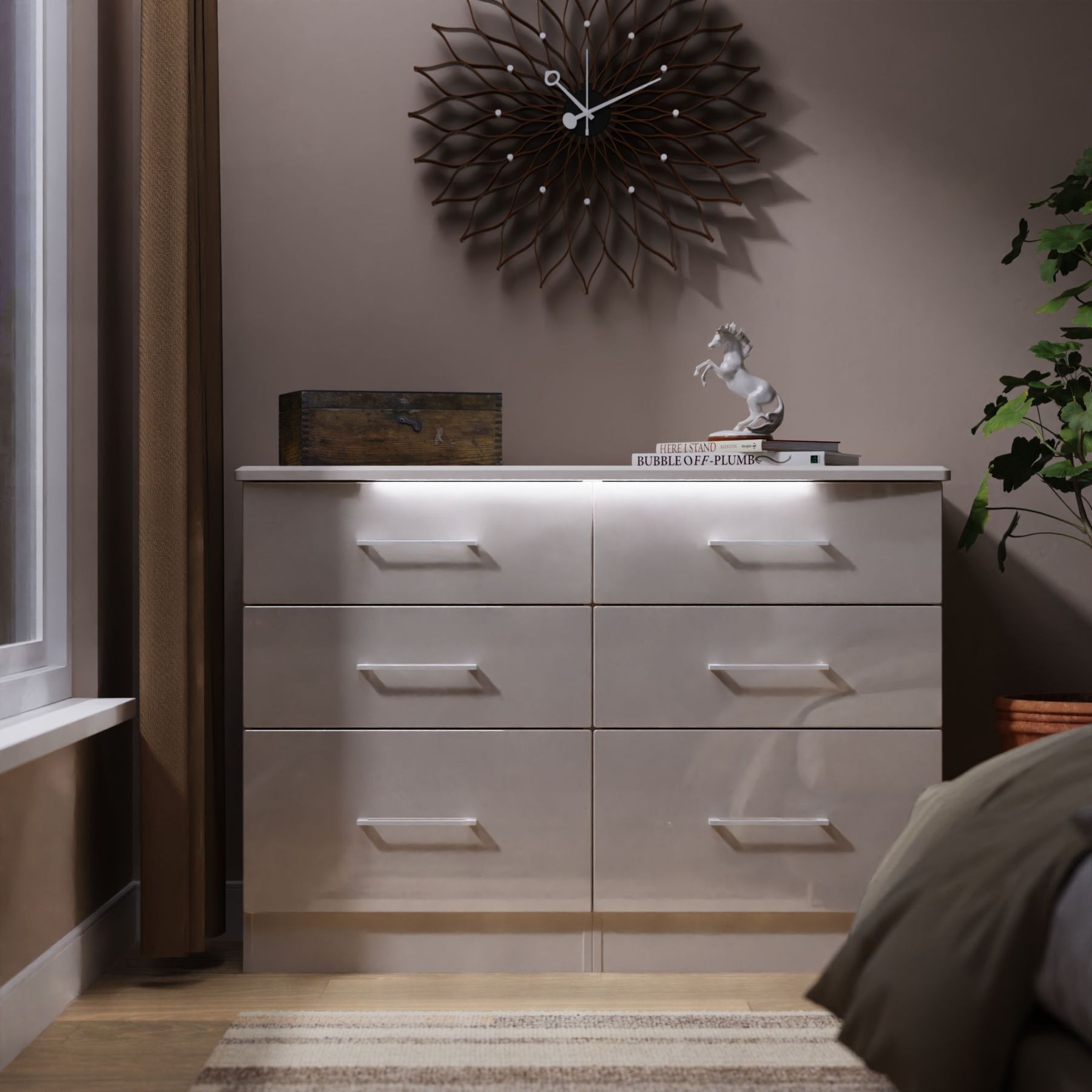 Palais 6 Drawer Chest of Drawers