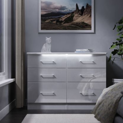 Palais 6 Drawer Chest of Drawers