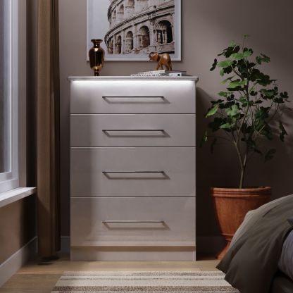 Palais 4 Drawer Chest of Drawers