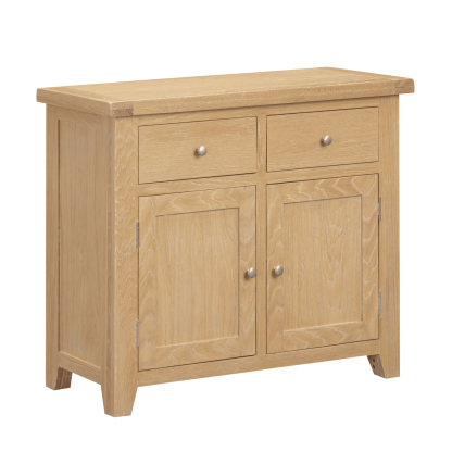 Melbourne 2 Door Solid Wooden Storage Sideboard