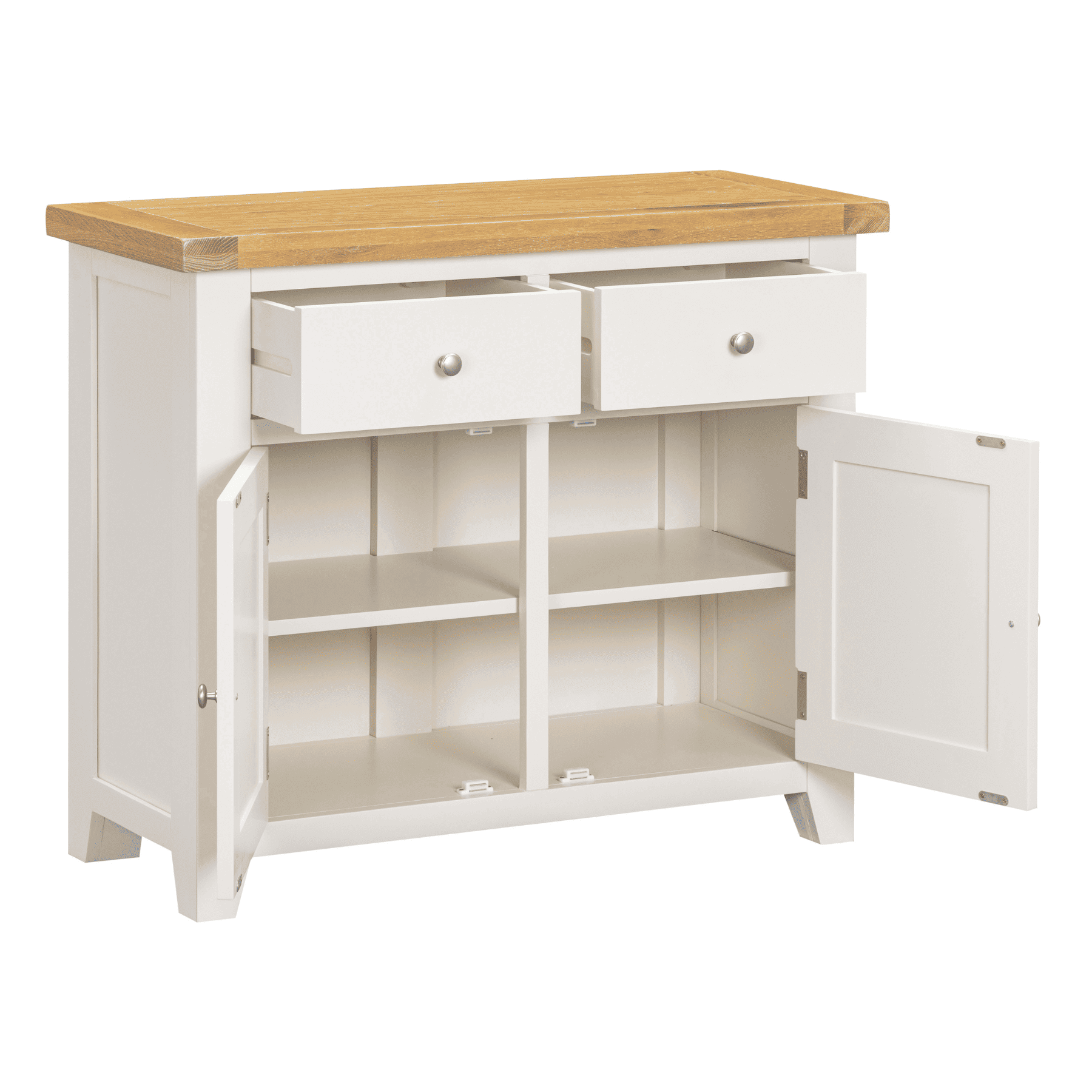 Melbourne 2 Door Solid Wooden Storage Sideboard