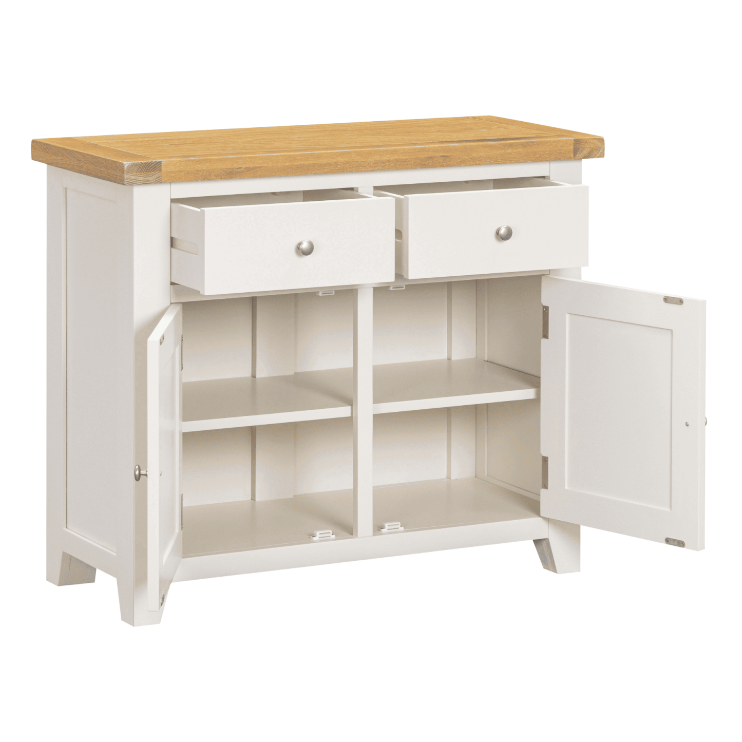 Melbourne 2 Door Solid Wooden Storage Sideboard