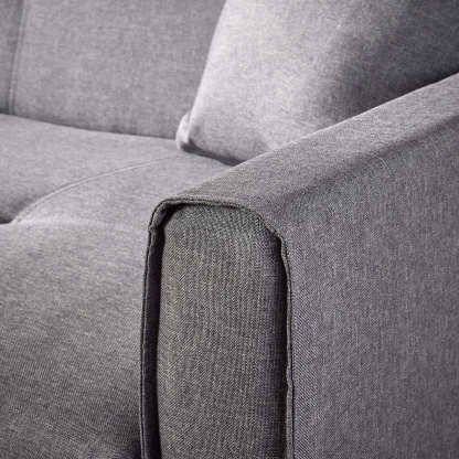 Charleston Linen Dark Grey Sofa Bed