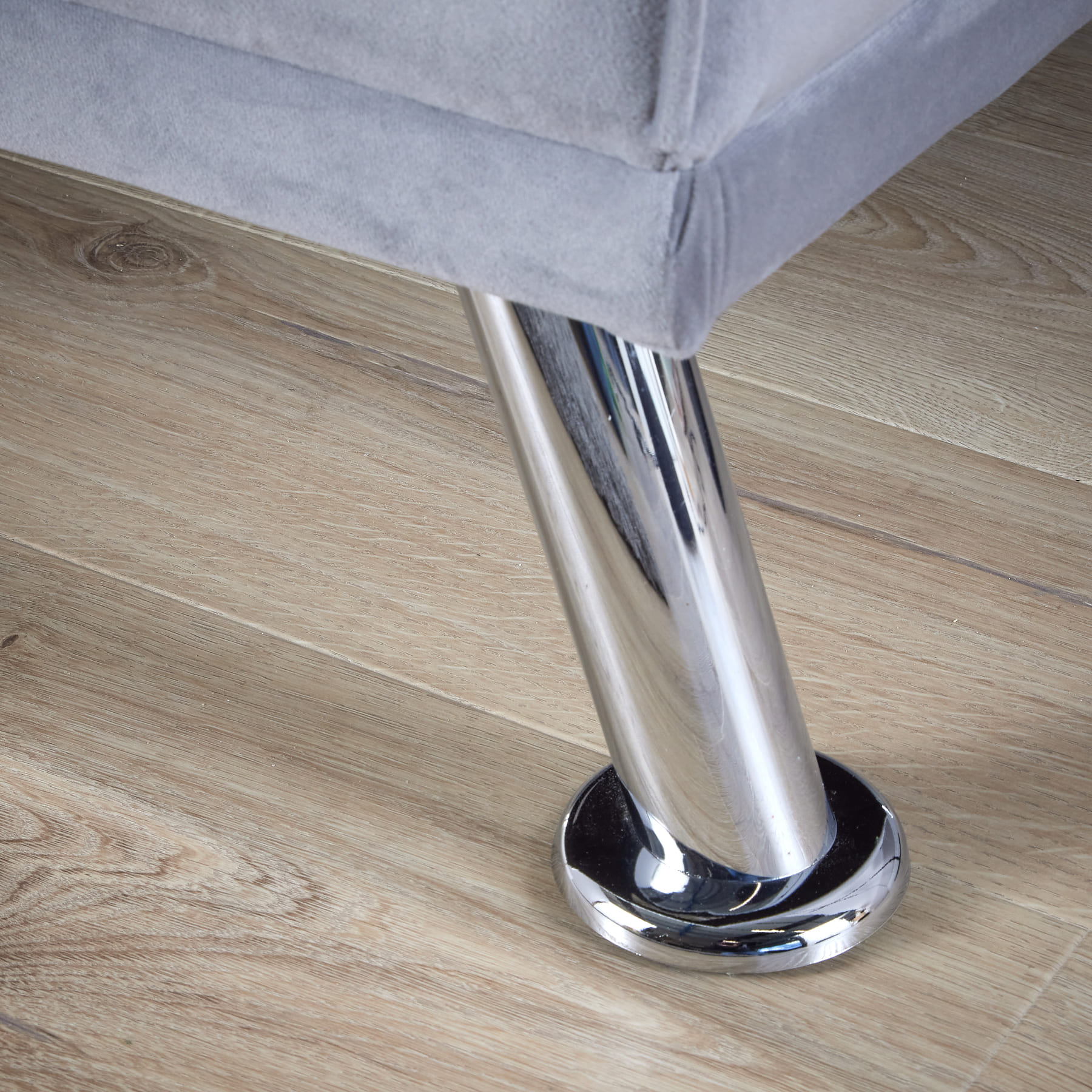 Luna Grey Velvet Sofa Bed