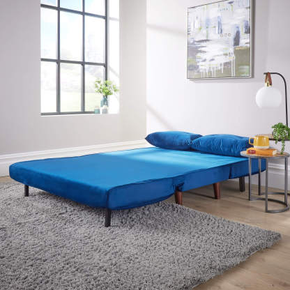 Morella Velvet Sofa Bed - Single & Double