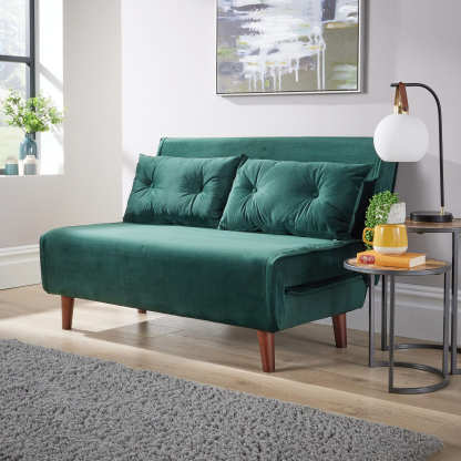Morella Velvet Sofa Bed