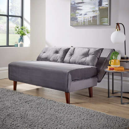 Morella Velvet Sofa Bed - Single & Double