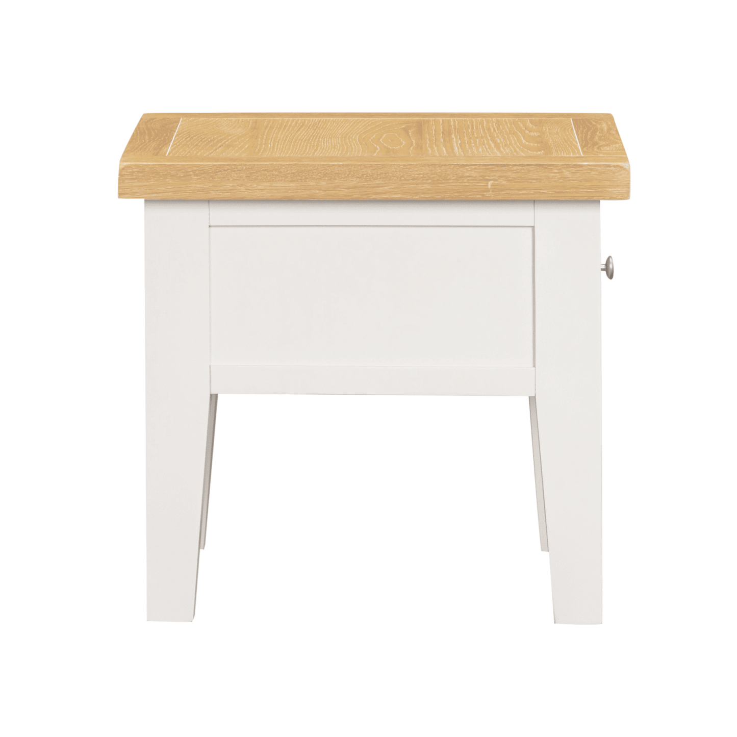 Melbourne Solid Wood Lamp Table & Storage Drawer