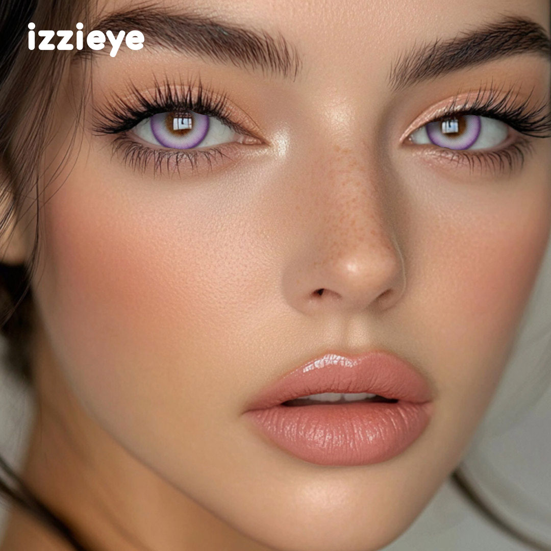 Quartz Purple Colored Contact Lenses