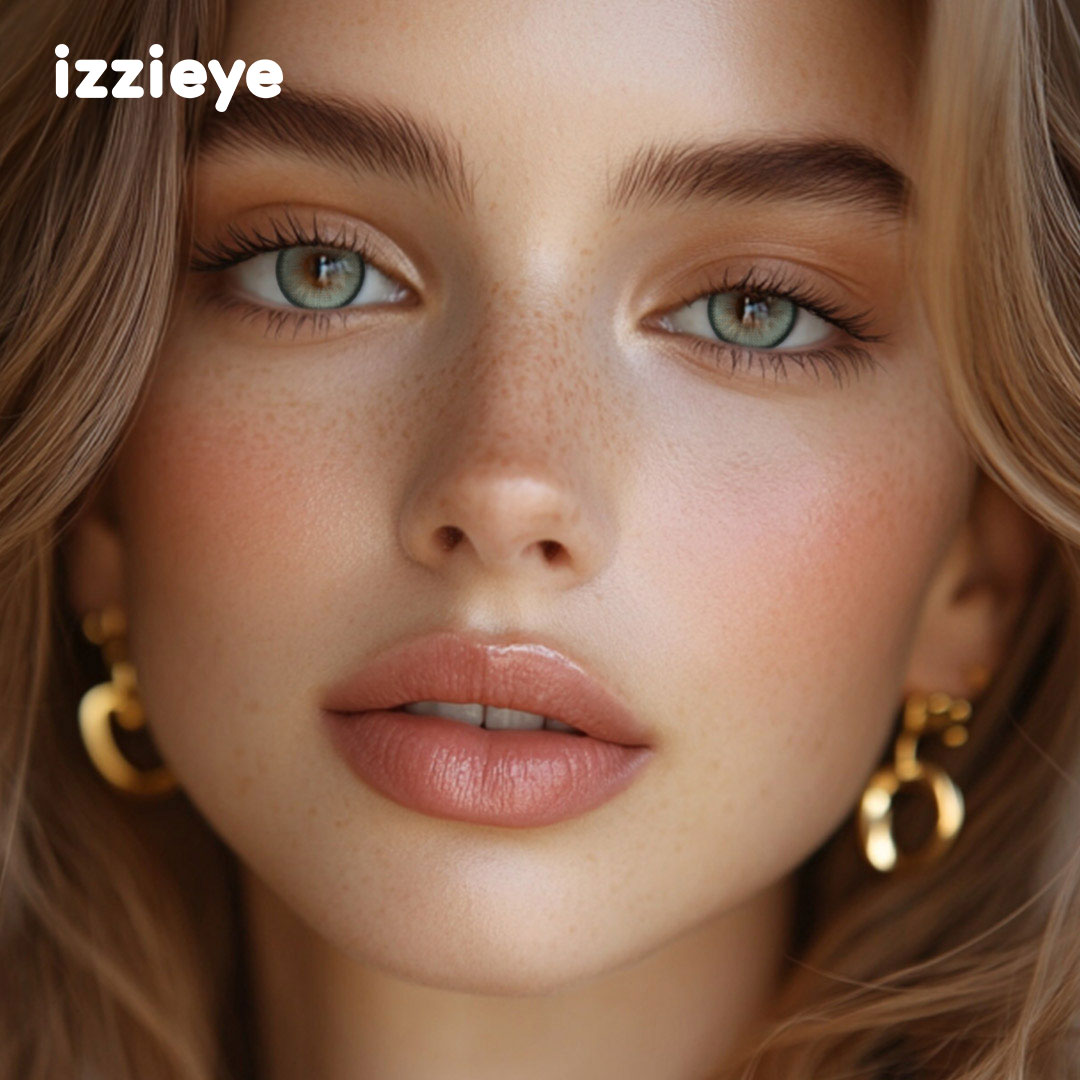 Lunaria Green Colored Contact Lenses