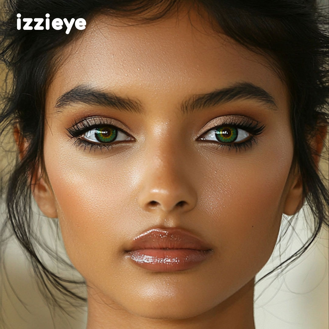 Elf Green Prescription Colored Contact Lenses