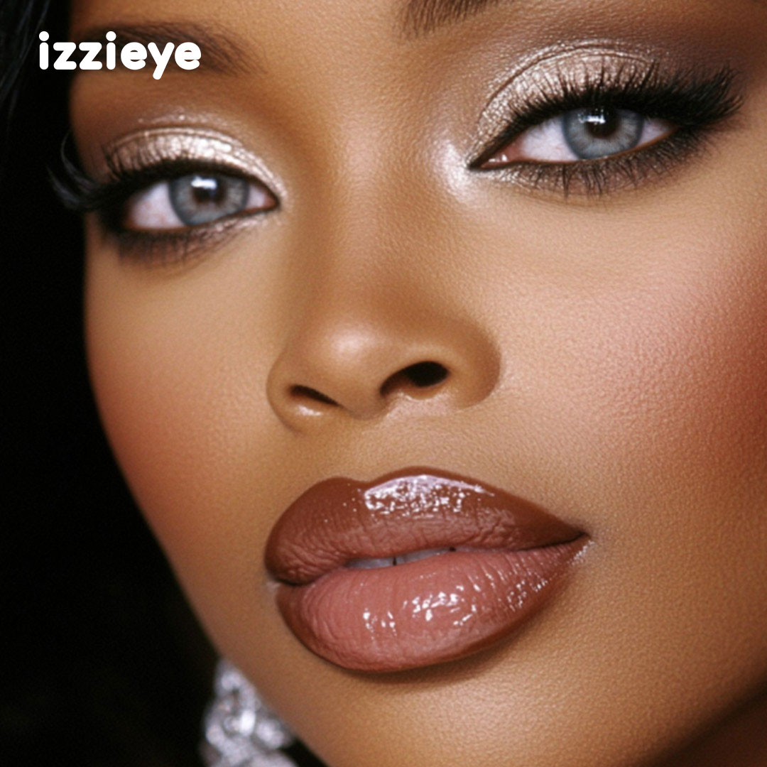 Frosted Dream Blue Colored Contact Lenses