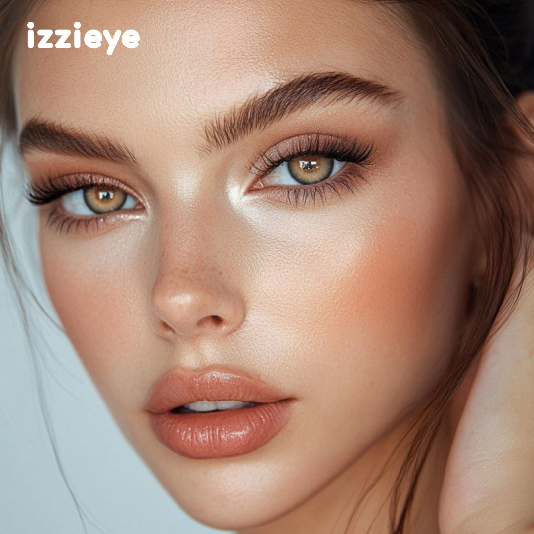 Elemental Shine Brown Colored Contact Lenses