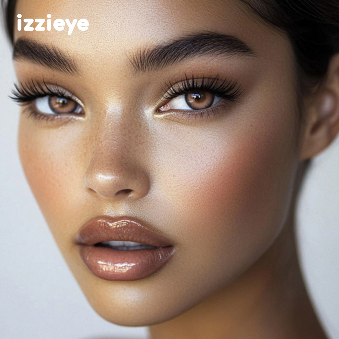 Elemental Shine Chocolate Colored Contact Lenses