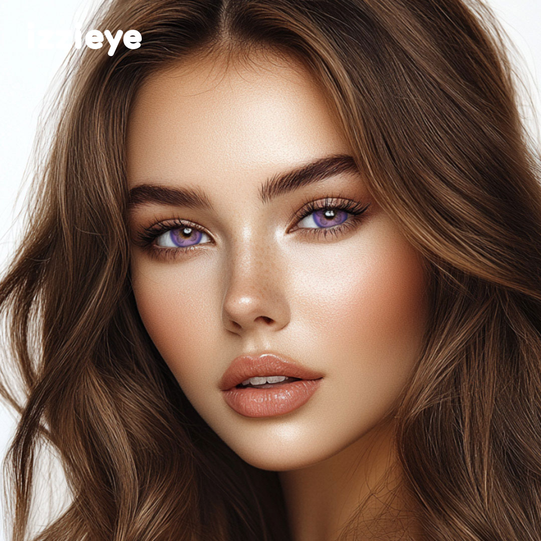 Vivace Purple Colored Contact Lenses
