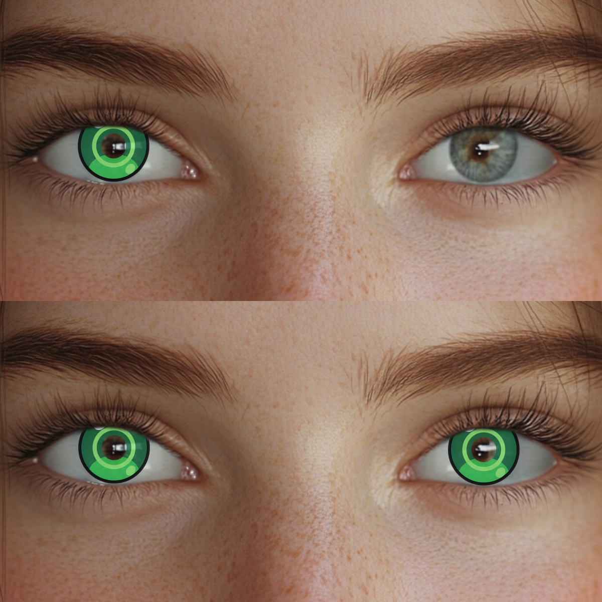 Cosplay Spy x Family Anya Style Colored Contact Lenses