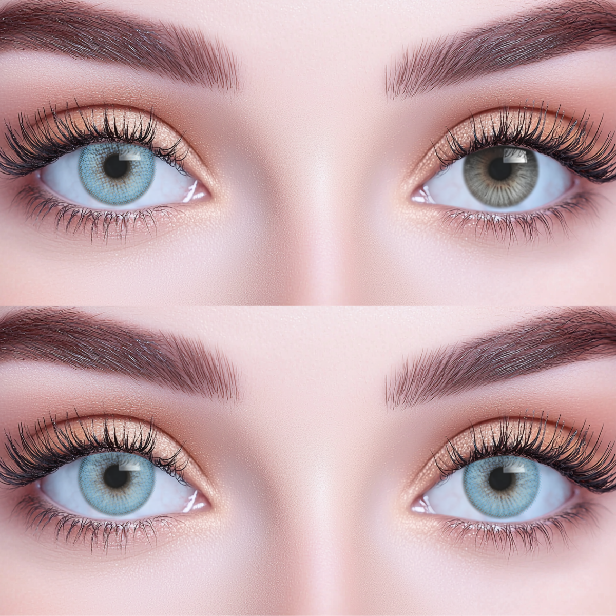 Graphite Green Prescription Colored Contact Lenses