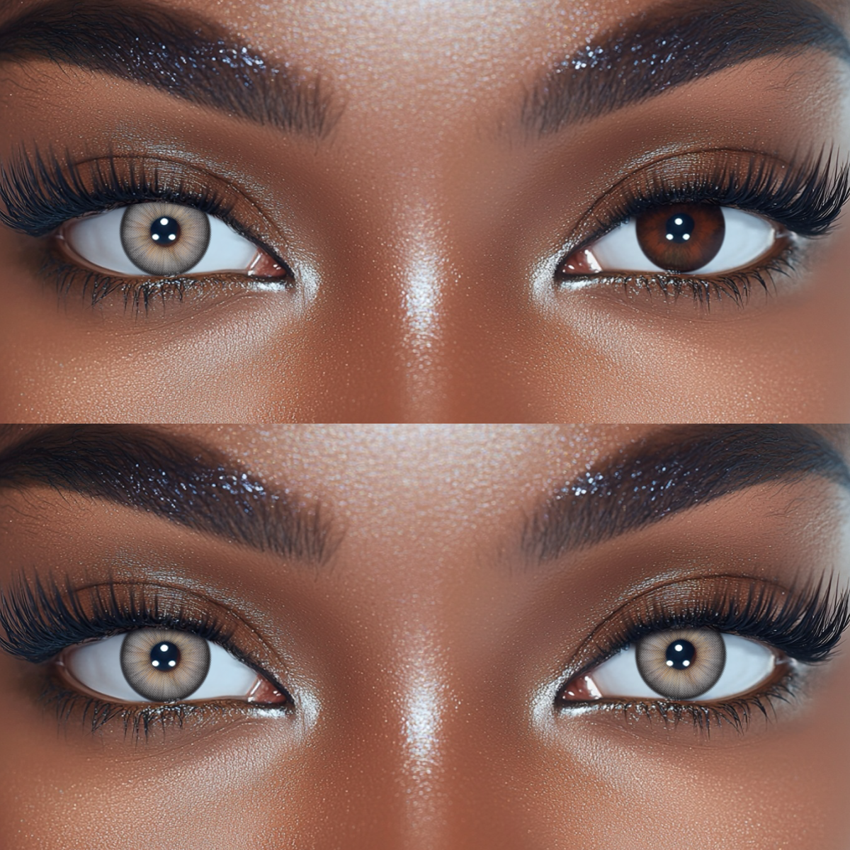Audrey Gray Colored Contact Lenses