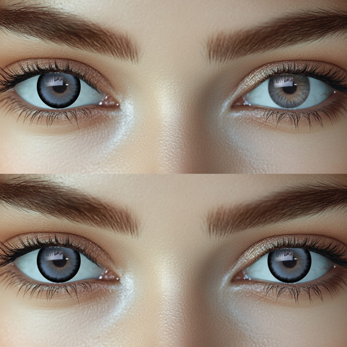 Aquarelle Blue Colored Contact Lenses