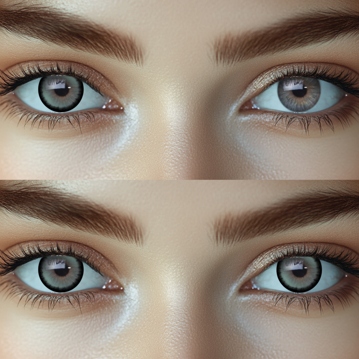 Aquarelle Green Colored Contact Lenses