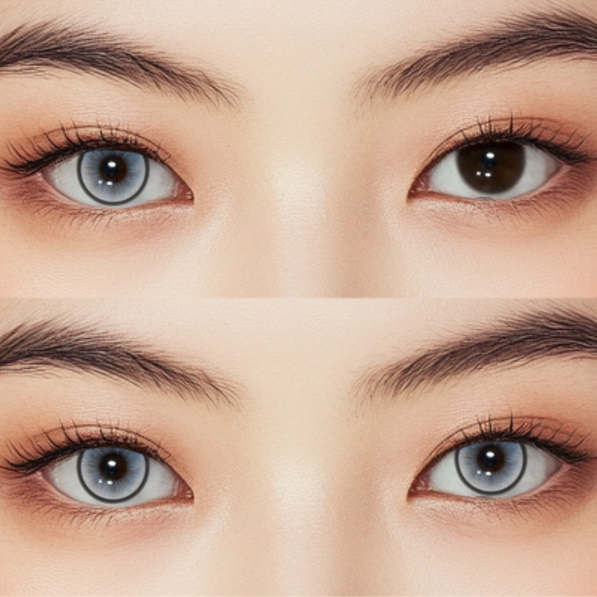 Penina Gray Colored Contact Lenses