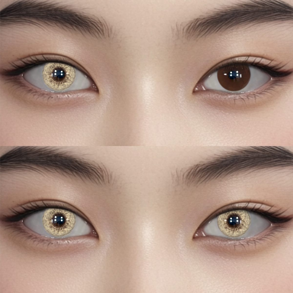 Solar Gray Prescription Colored Contact Lenses