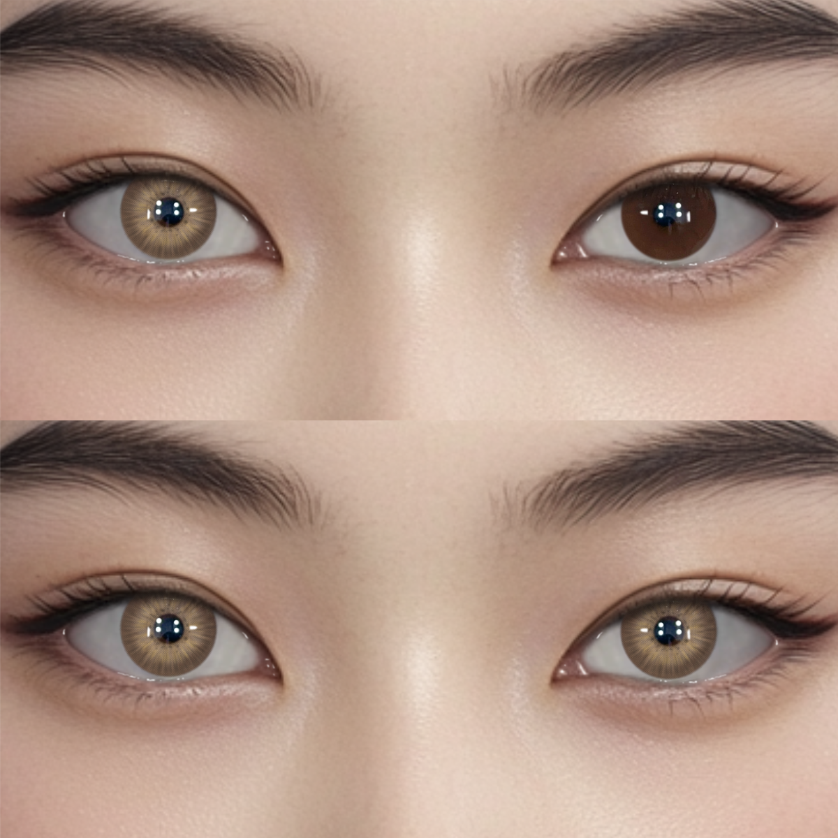 Cedar Brown Colored Contact Lenses